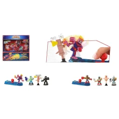 Akedo - Starter pack - Set de 3 figuras con mando (varios modelos)