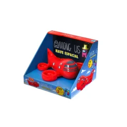 Among Us - Nave espacial con 3 figuras