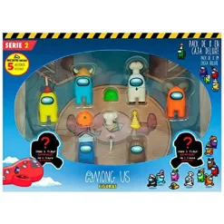 Among Us - Pack 8 figuras y accesorios (varios modelos)