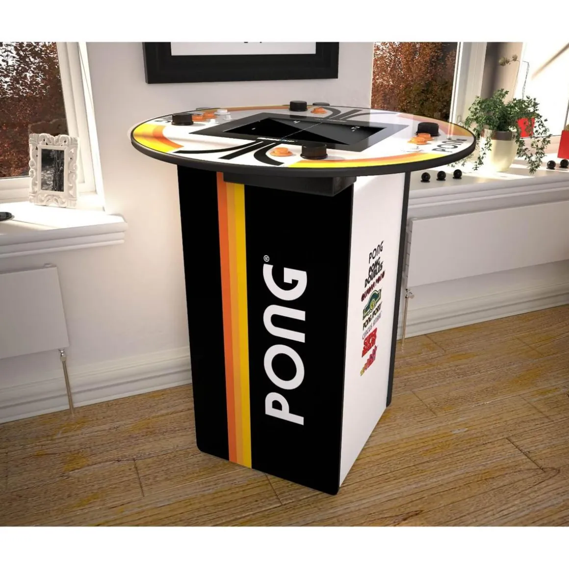 Arcade1Up - Mesa de juegos recreativa Multijugador Pong Arcade Table