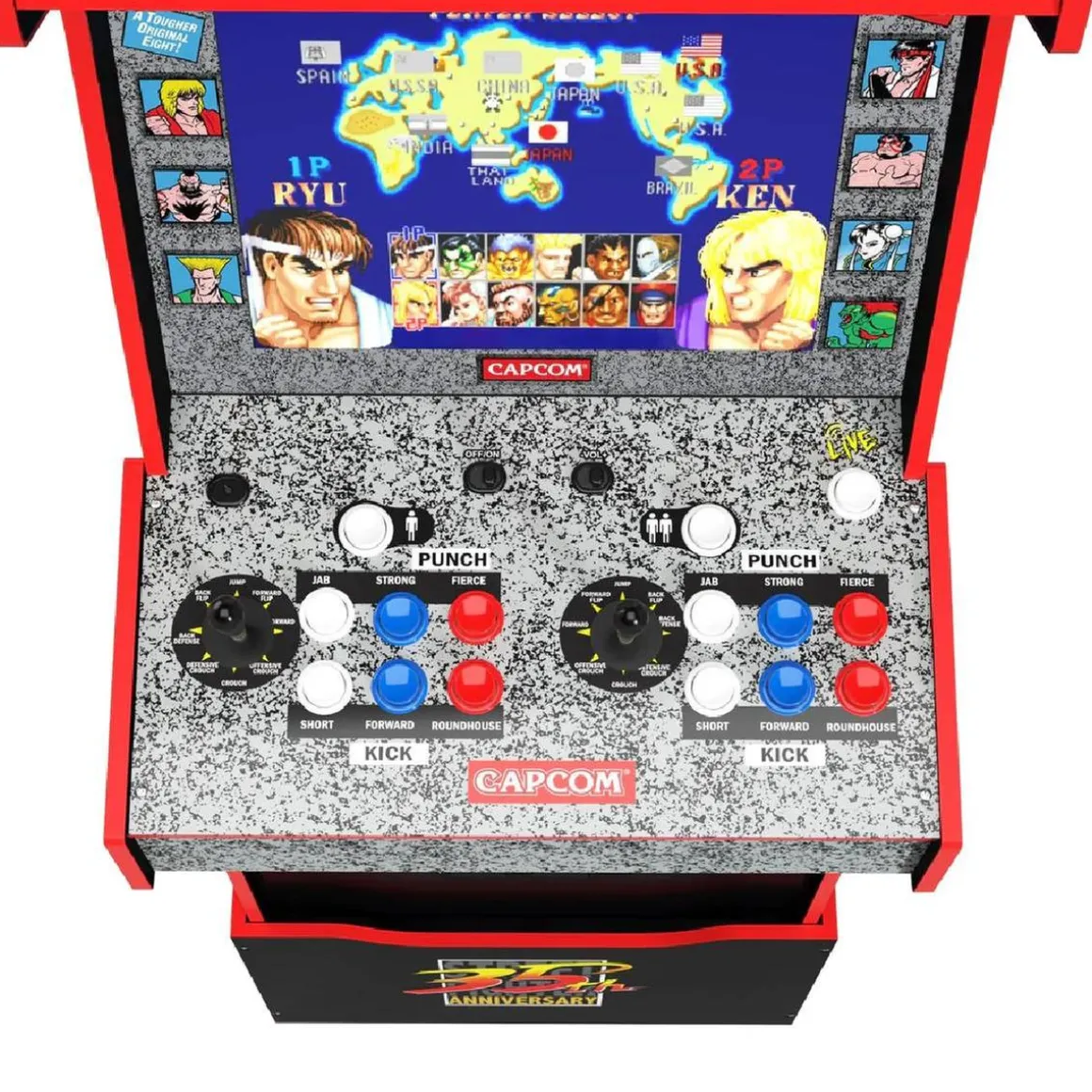 Arcade1Up - Máquina recreativa YOGA FLAME