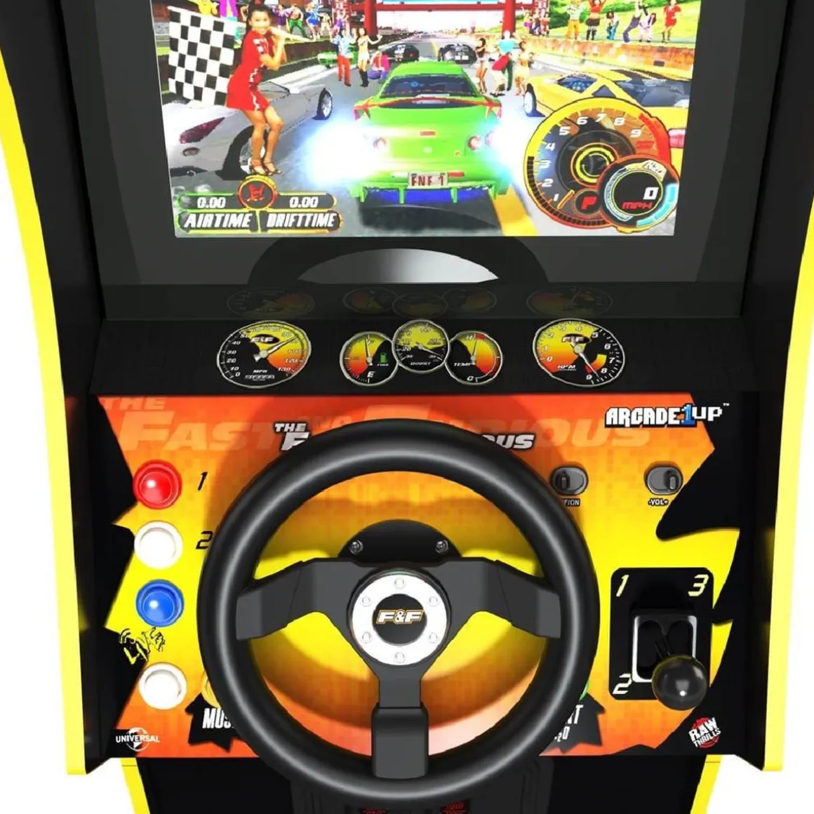 Arcade1Up - Máquina recreativa FAST & FURIOUS