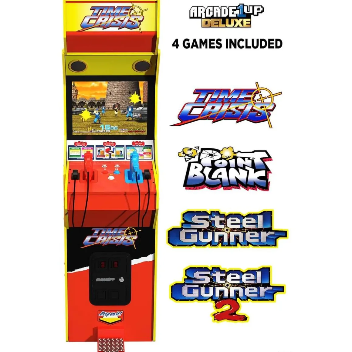 Arcade1Up - Máquina Recreativa Time Crisis Deluxe