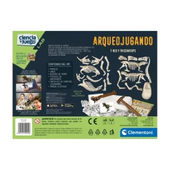 Archeojugando T-Rex y Triceratops fosforescentes