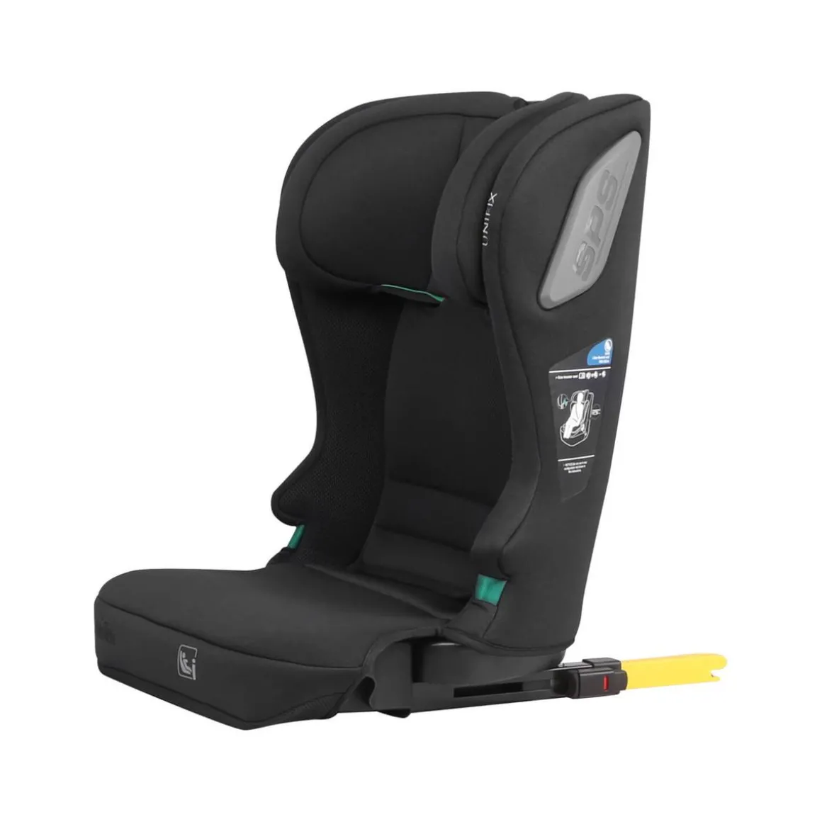 Asalvo - Silla de auto I-Size Unifix Negro 100-150 cm