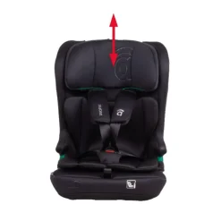 Asalvo - Silla de auto Profix Negro 76-150 cm