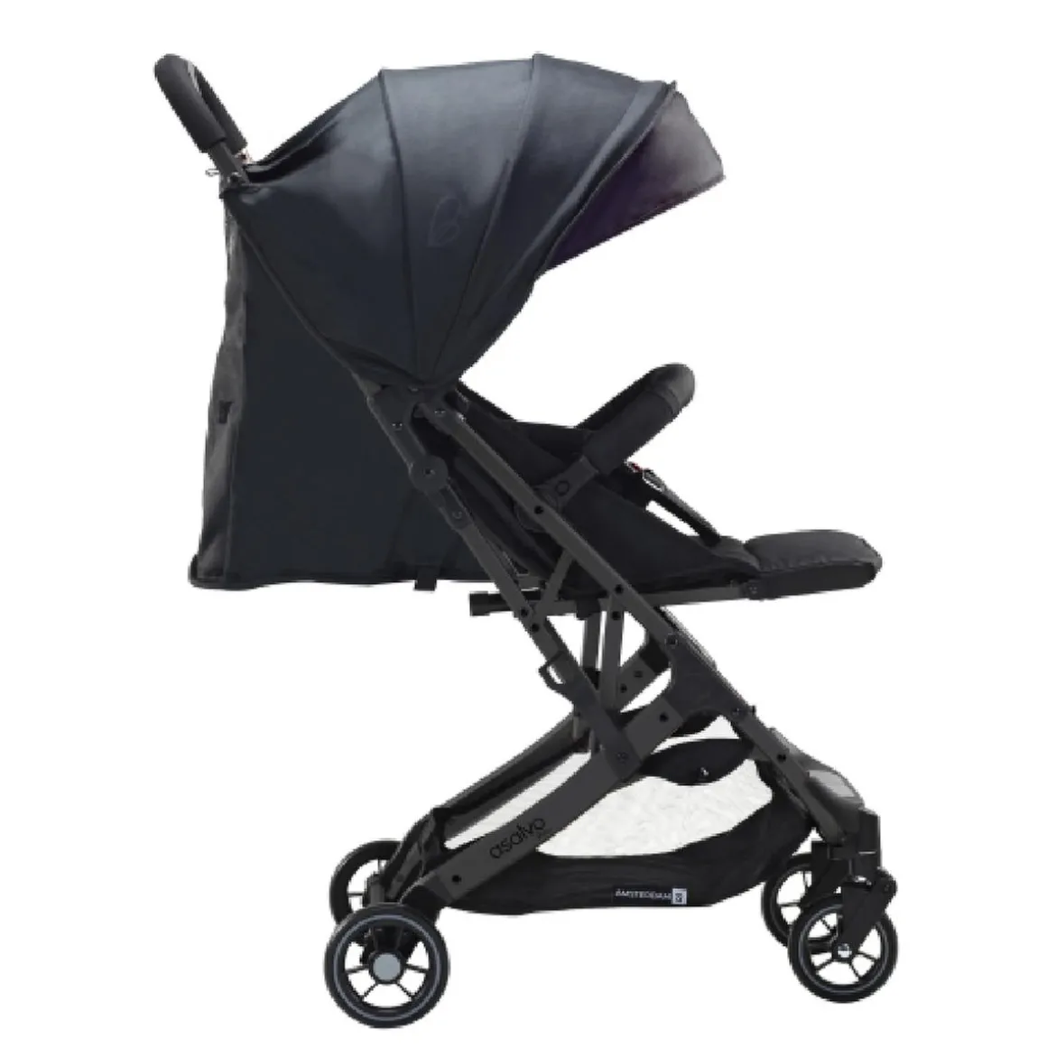 Asalvo - Silla de Paseo Amsterdam Negra