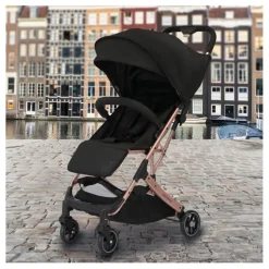 Asalvo - Silla de Paseo Amsterdam Dorada