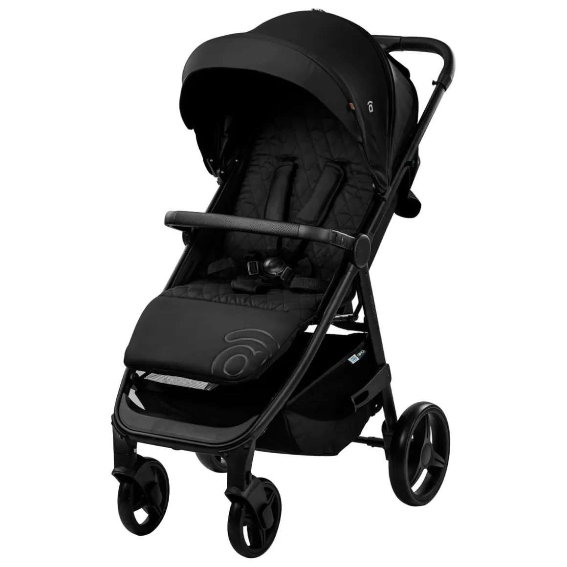 Asalvo - Silla de paseo Iconic Negro Onix