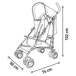 Asalvo - Silla de Paseo Mombi Verde