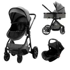 Asalvo - Trío convertible Sidney 2 Gris
