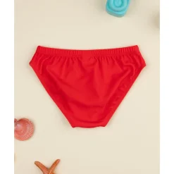 Bañador Slip Sonic Rojo para Niños