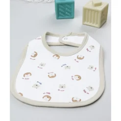 Babero bebé Savana beige