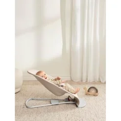 BabyBjörn - Hamaca Bliss Tejido Jaspeado - Beige Claro