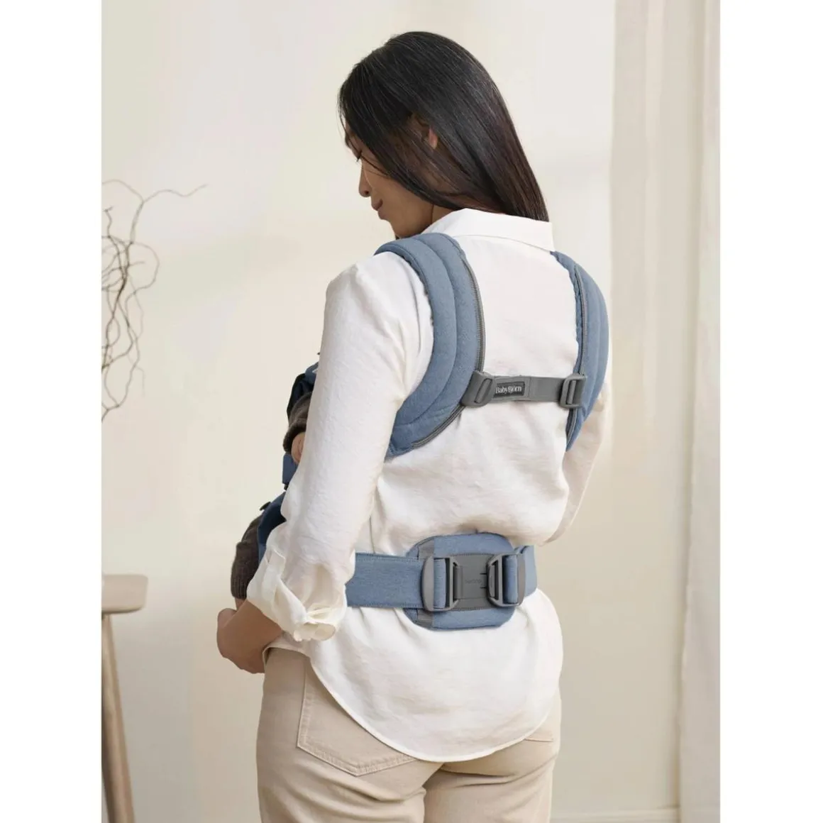 BabyBjörn - Mochila Portabebés Harmony Azul