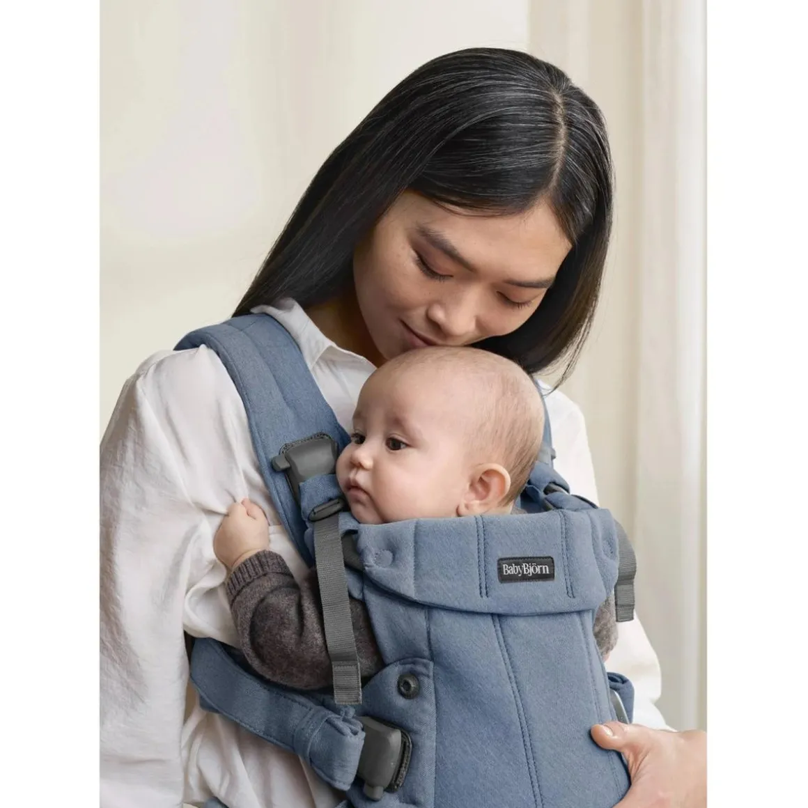 BabyBjörn - Mochila Portabebés Harmony Azul