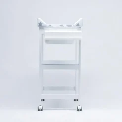 Bañera de Madera Estrellas Blanco
