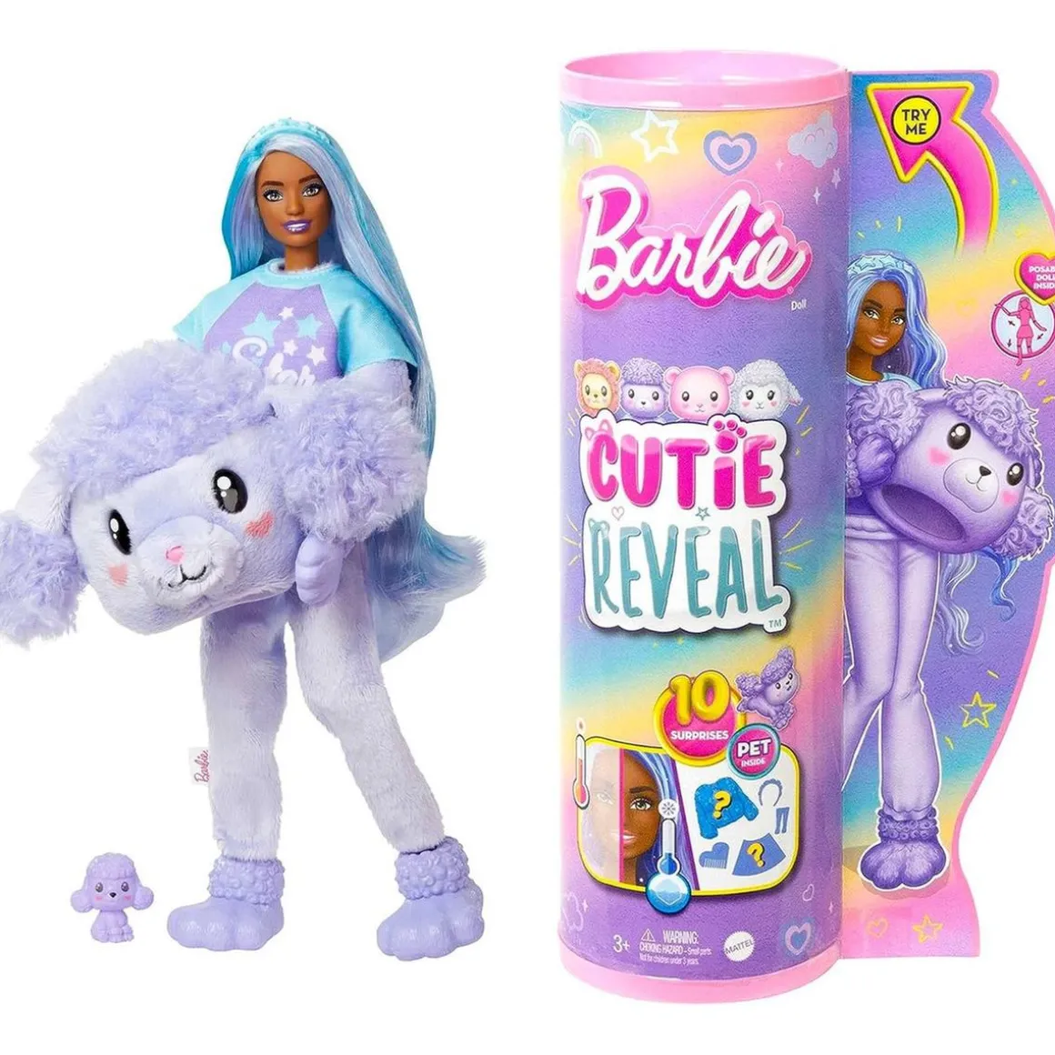 Barbie - Cutie Reveal Camisetas Cozy Caniche