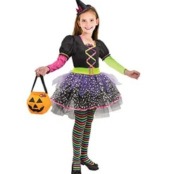 Barbie - Disfraz de Brujita multicolor 4-5 años