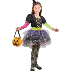 Barbie - Disfraz de Brujita multicolor 3-4 años