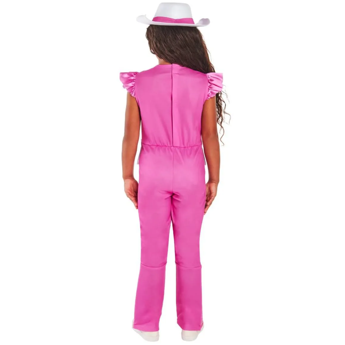 Barbie - Disfraz infantil Barbie Cowgirl 7-8 años
