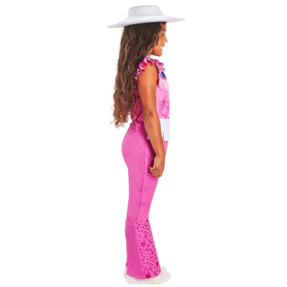 Barbie - Disfraz infantil Barbie Cowgirl 5-6 años