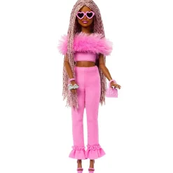 Barbie - Muñeca Deluxe Style con trenzas