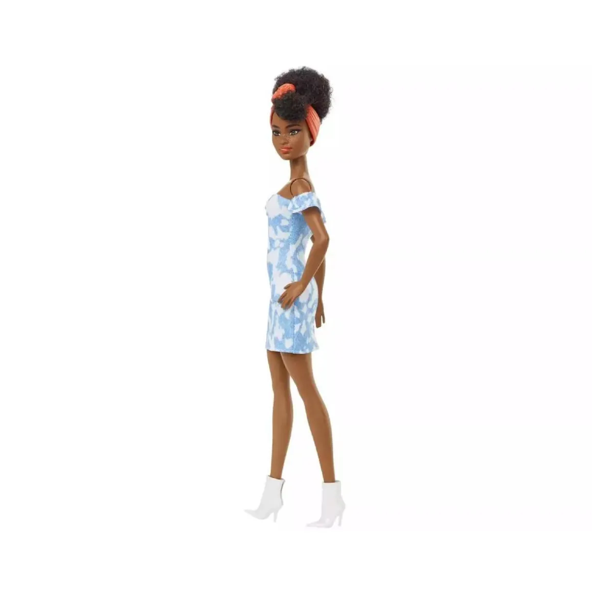 Barbie - Muñeca fashionista - vestido vaquero decolorado