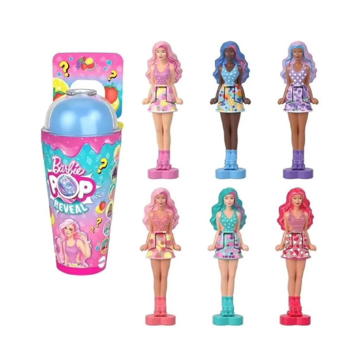 Barbie - Muñeca sorpresa Mini BarbieLand Pop Reveal (Varios modelos)
