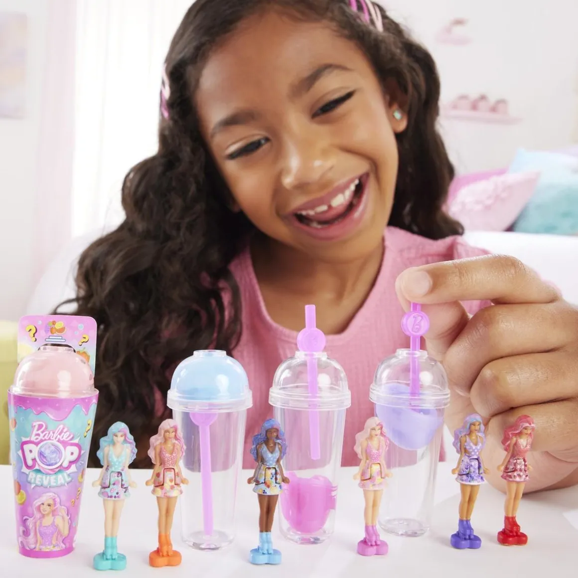 Barbie - Muñeca sorpresa Mini BarbieLand Pop Reveal (Varios modelos)