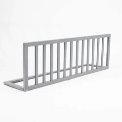 Barrera de cama de Madera Natural Gris