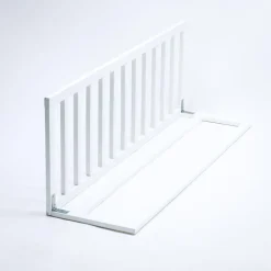 Barrera de cama de Madera Natural Blanca