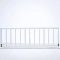 Barrera de cama de Madera Natural Blanca