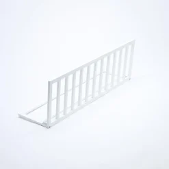 Barrera de cama de Madera Natural Blanca