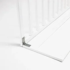 Barrera de cama de Madera Natural Blanca