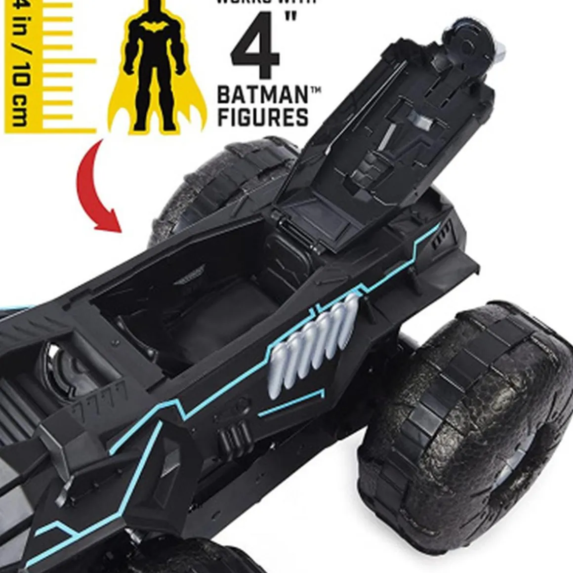 Batman - Batmóvil Todoterreno Radio Control