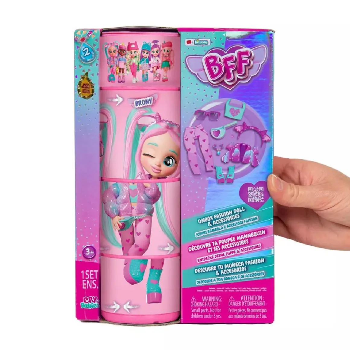 Bebés Llorones - Bruny - Muñeca BFF