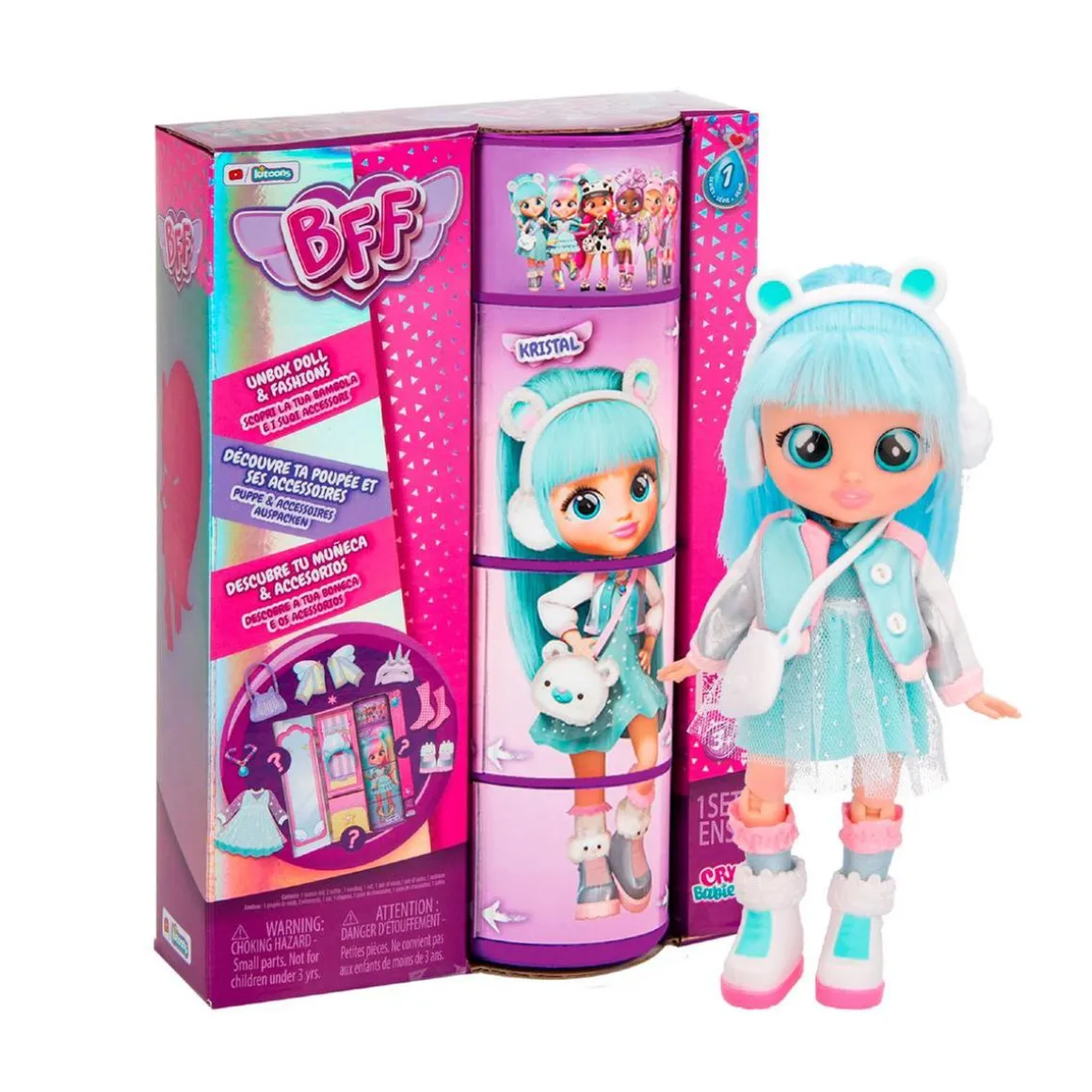 Bebés Llorones - Kristal - Muñeca BFF