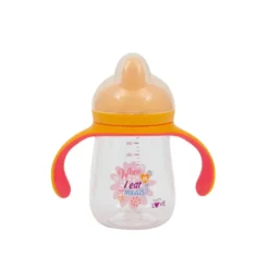 Biberón Vaso 260 ml naranja