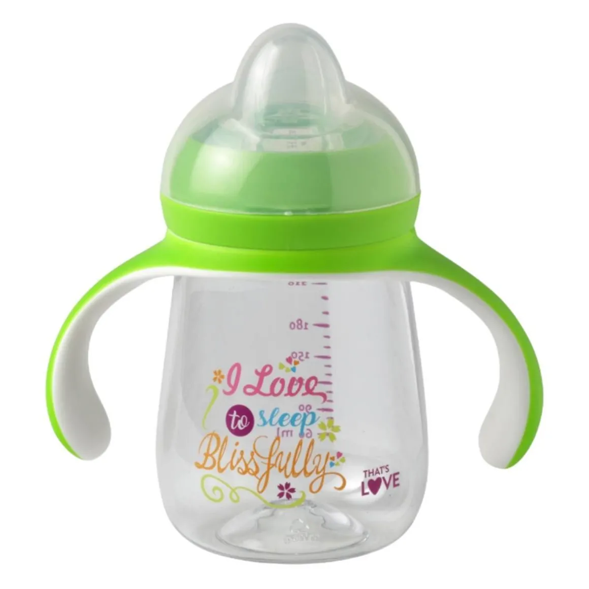 Biberón Vaso 260 ml verde