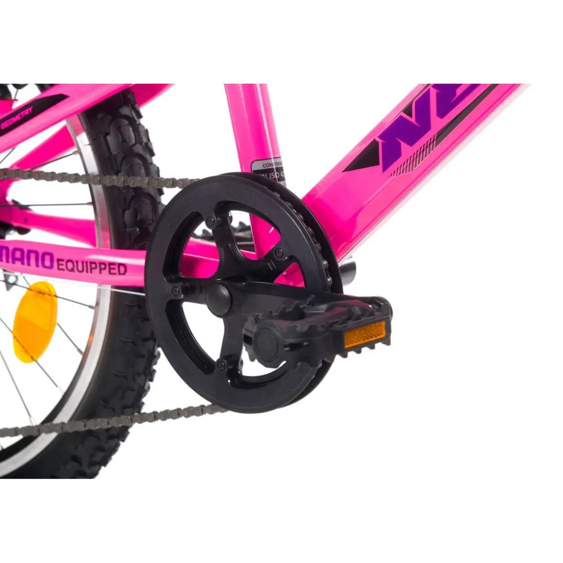 Bicicleta Neon LUNA 20” rosa con suspension
