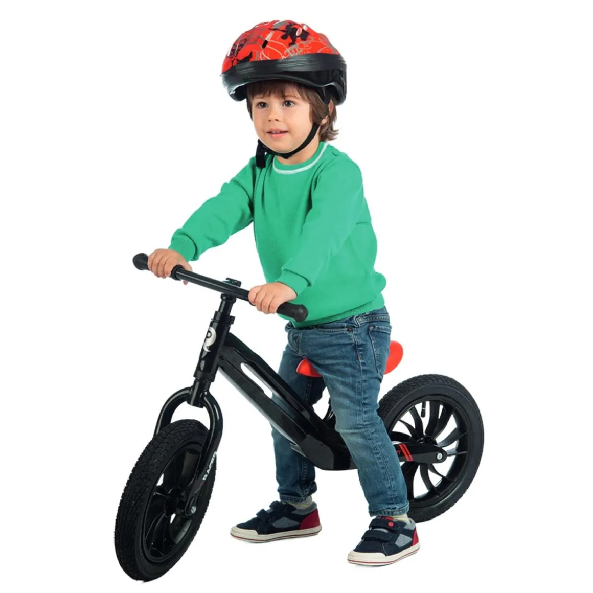 Bicicleta sin pedales Qplay Racer Negra