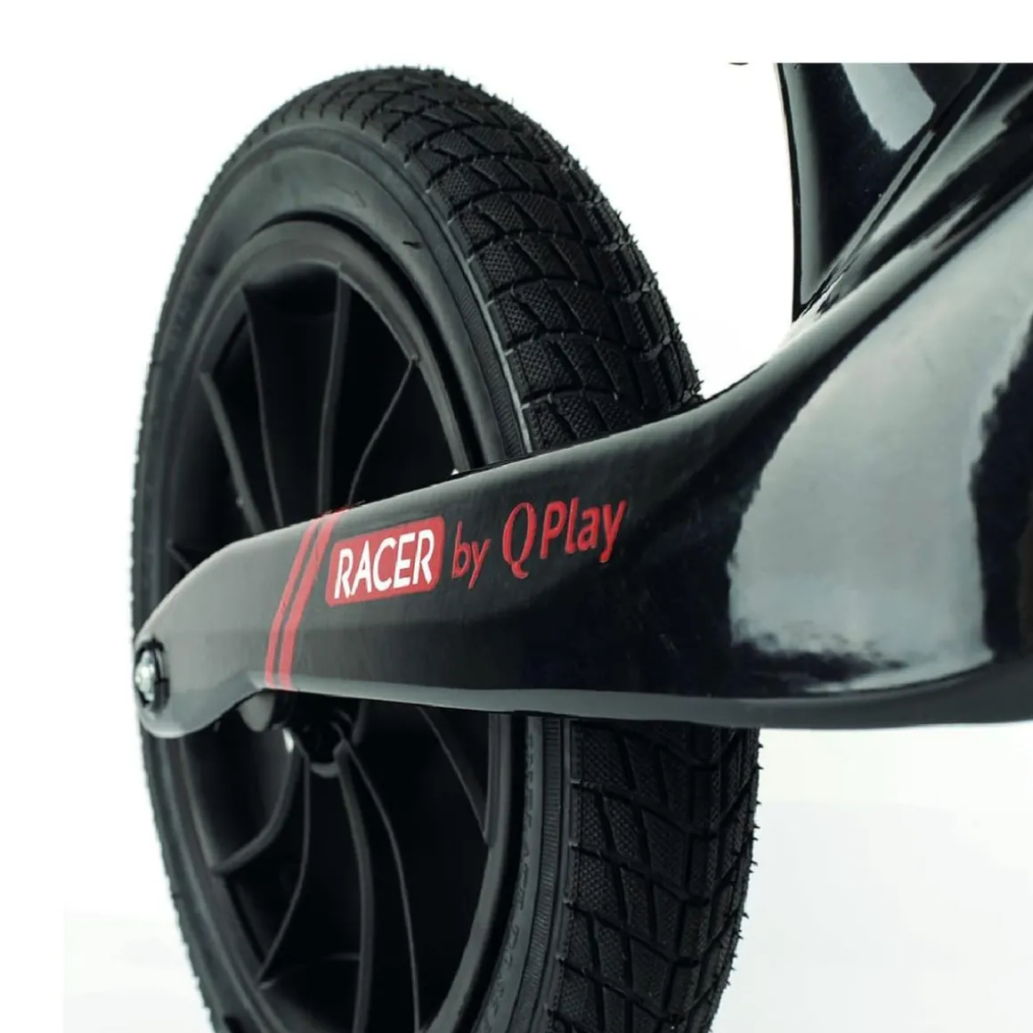 Bicicleta sin pedales Qplay Racer Negra