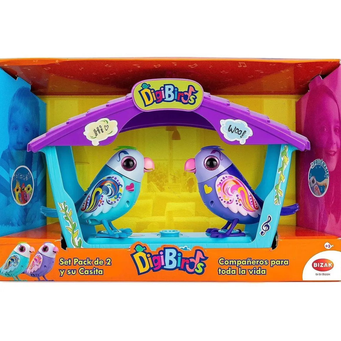 Bizak - Casita con 2 pajaritos exclusivos ㅤ