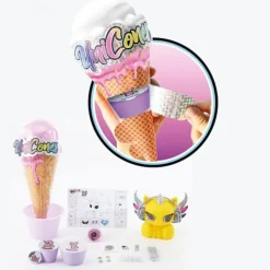 Bizak - Helado sorpresa de unicornios con slime y tatuajes (Varios modelos) ㅤ