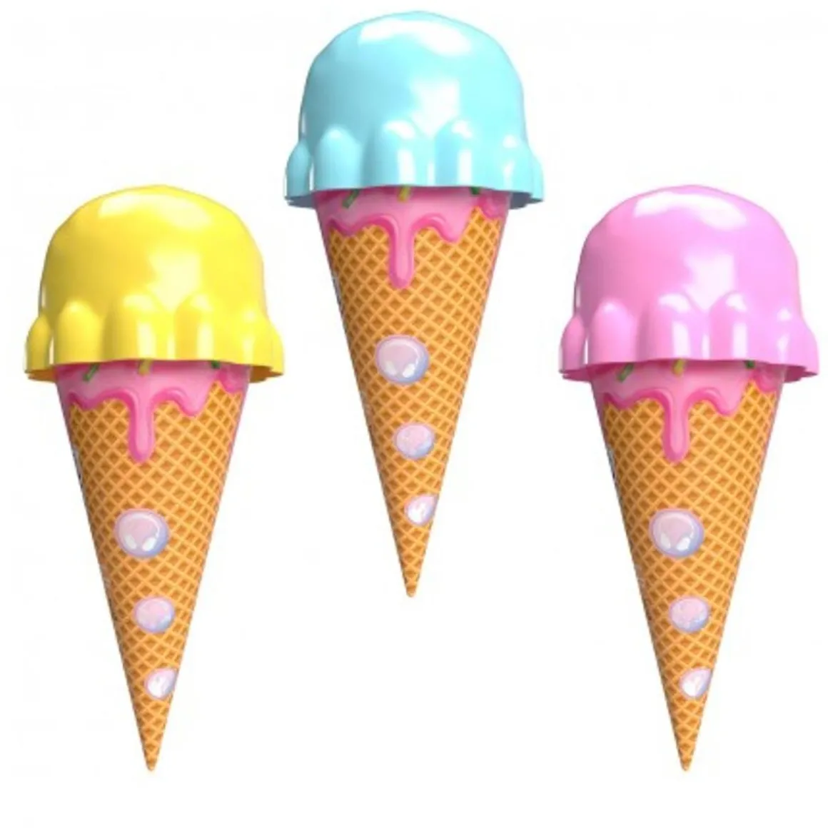 Bizak - Helado sorpresa de unicornios con slime y tatuajes (Varios modelos) ㅤ