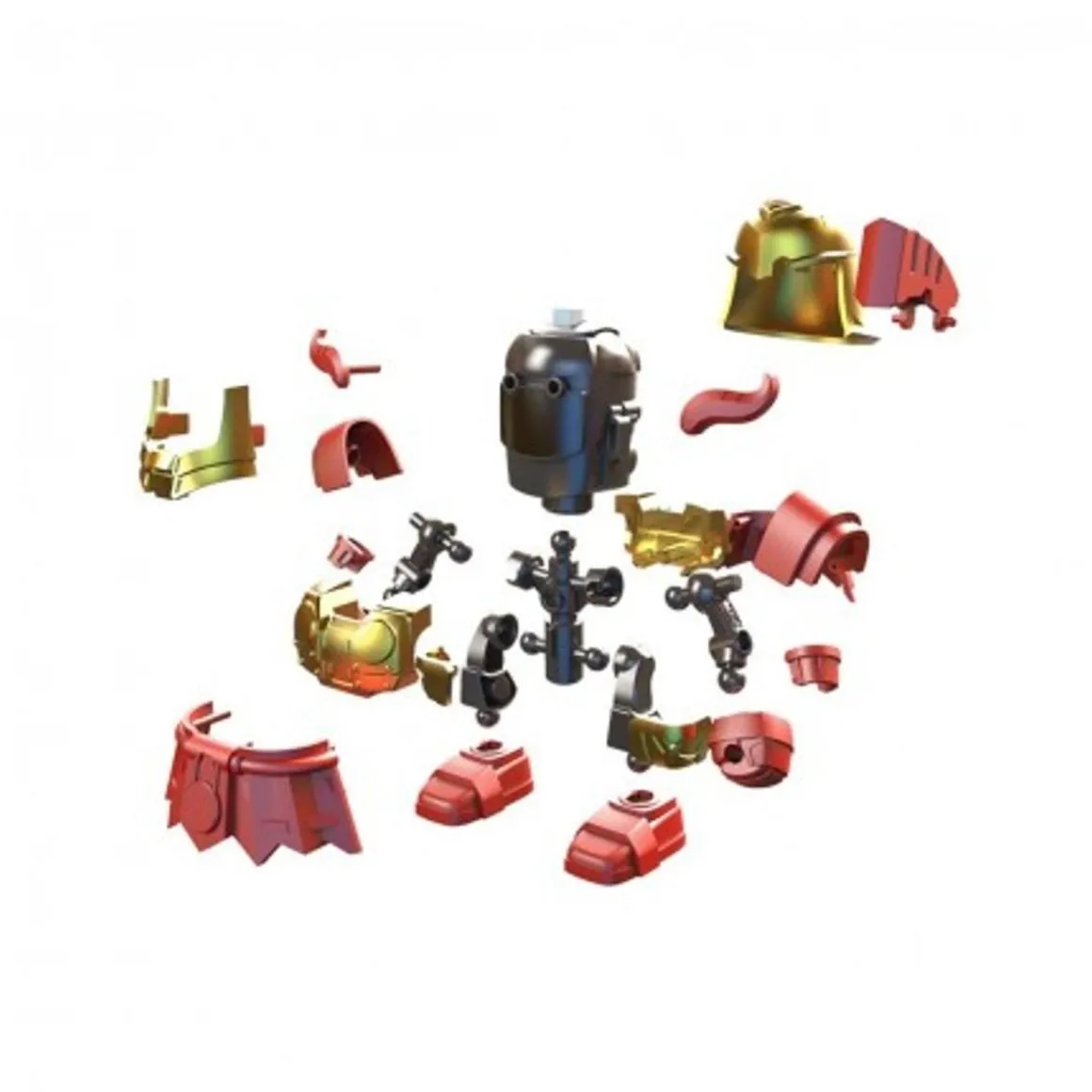 Bizak - Heropod World of Armours: Construye y colecciona guerreros y caballos articulados (Varios modelos) ㅤ