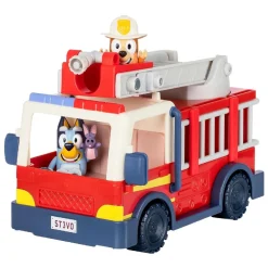 Bluey - Camión de bomberos con figuras