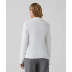 Blusa premamá y lactancia blanca