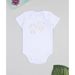 Body niño blanco con ositos